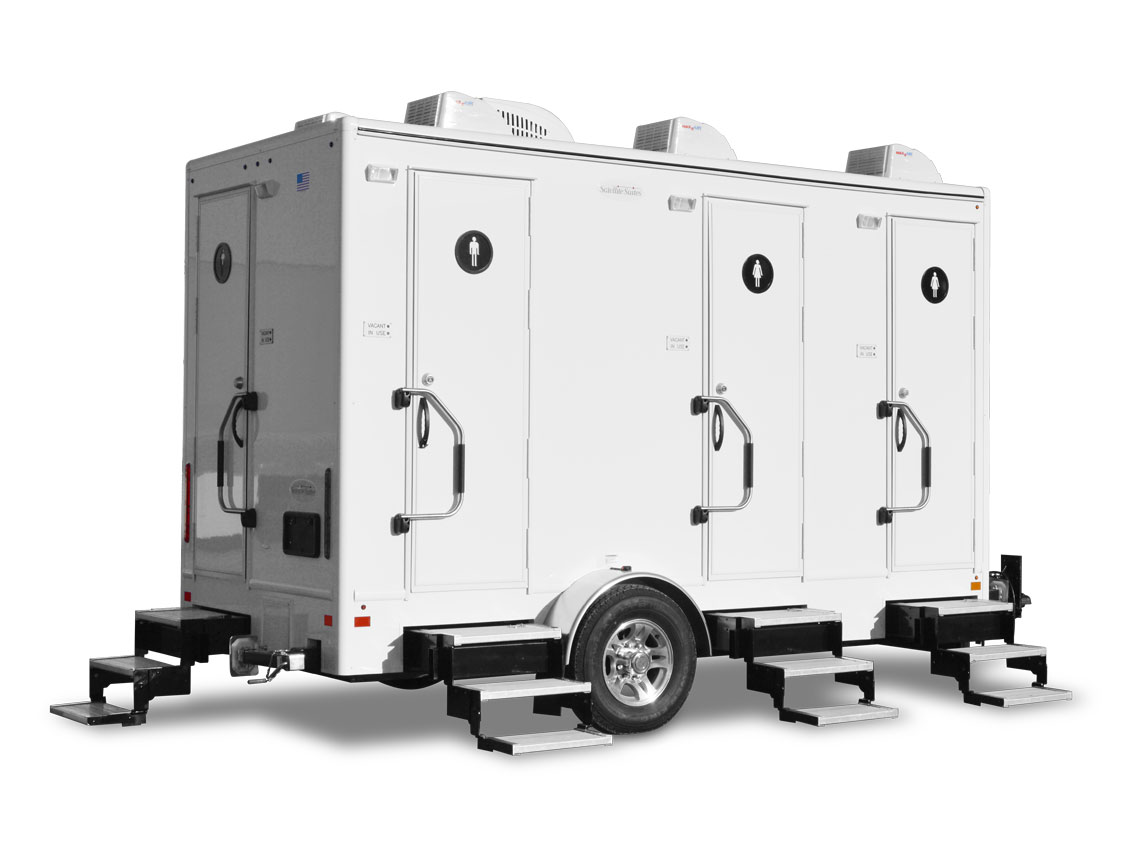 4 Station Restroom Trailer